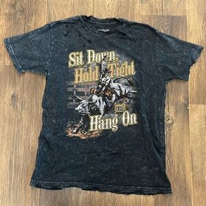 Bull Riding Graphic T